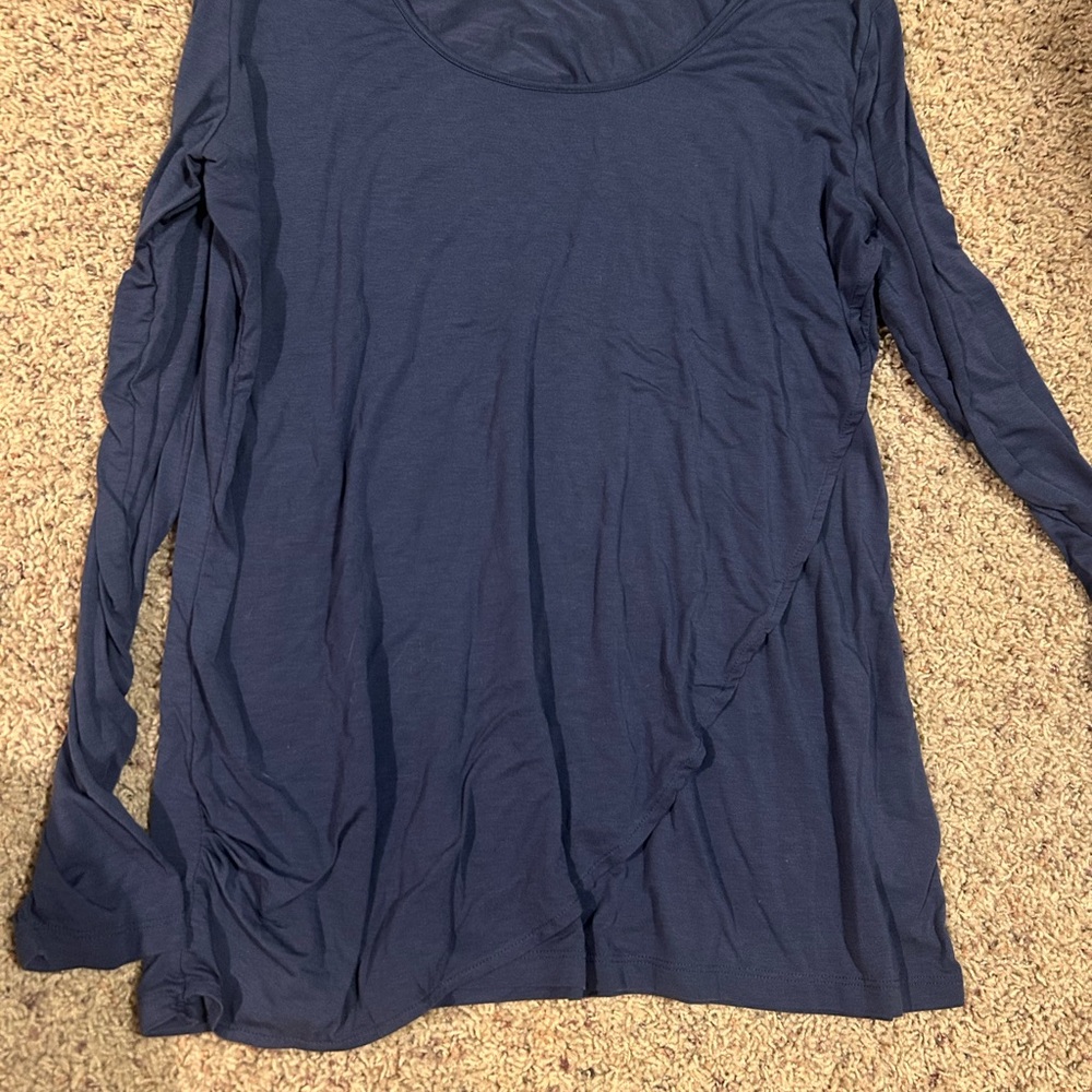 Navy Blue Women's Top